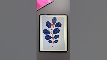 Procreate art🪴#art #artshorts #arttutorial #artwork #create #drawing #procreate #flowers