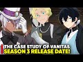 دراسة حالة الموسم الثالث من مسلسل Vanitas تاريخ الإصدار الحالة 