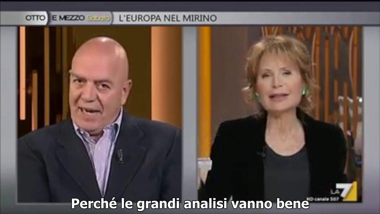 Marco Rizzo dalla Gruber: guerra e capitalismo sono le cause dell'immigrazione