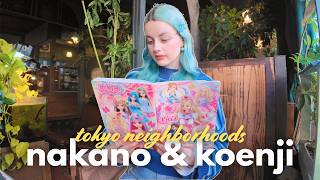exploring tokyo’s underrated neighborhoods 🇯🇵 nakano + koenji cafes, thrifting & anime