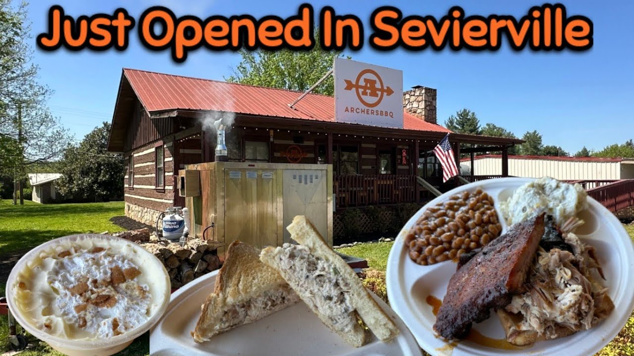 ARCHERS BBQ Grand Opening (Knoxville 1 BBQ) ReviewSevierville TN