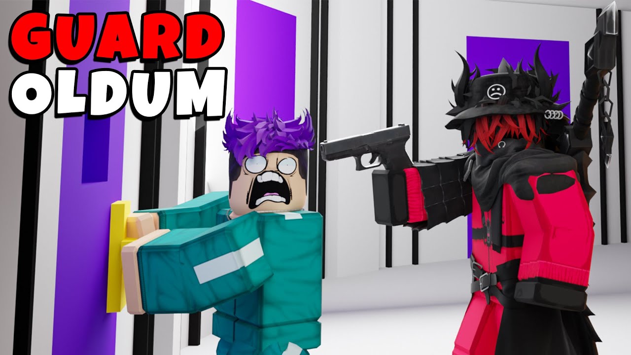 SQUİD GAME'DE GUARD OLDUM! (KAZANDIM!) | Roblox Ink Game