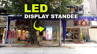 Outdoor Led Display Standee For Shop Advertising In Borivali Mumbai