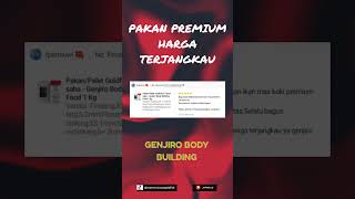 #shorts pakan premium harga terjangkau yaa GENJIRO jawabannya !!