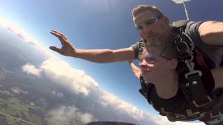 Cassandra of Chester VA jumps from a plane