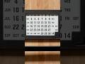 Daily Calendar Puzzle Solution — Wednesday the 15th of April