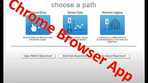 SPARKvue Chrome Extension vs full SPARKvue Application on Windows 10 (SPARKvue)