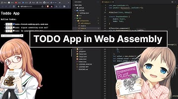 TODO App in Web Assembly With Yew in Rust.