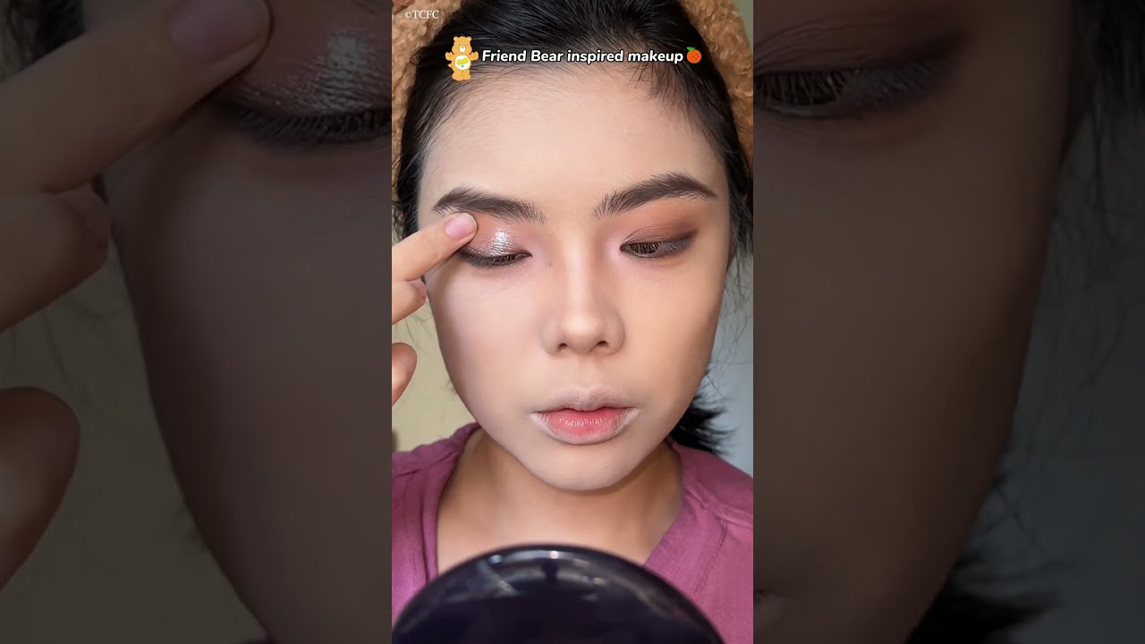 A quick Friend Bear-inspired makeup tutorial 🤗
