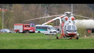 HZS KVK: Žena spadla v Karlových Varech z mostu do řeky, na místo přiletěl vrtulník