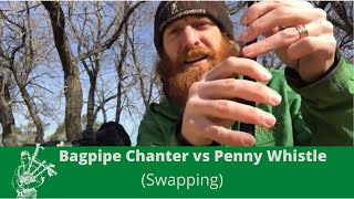 Can I Switch from a Penny Whistle to a Bagpipe Practice Chanter?