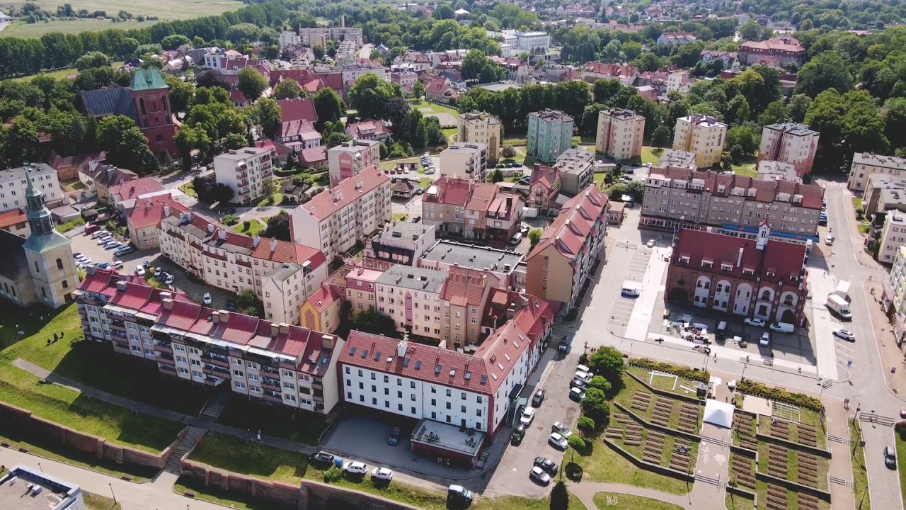 Kamień Pomorski z lotu ptaka😉