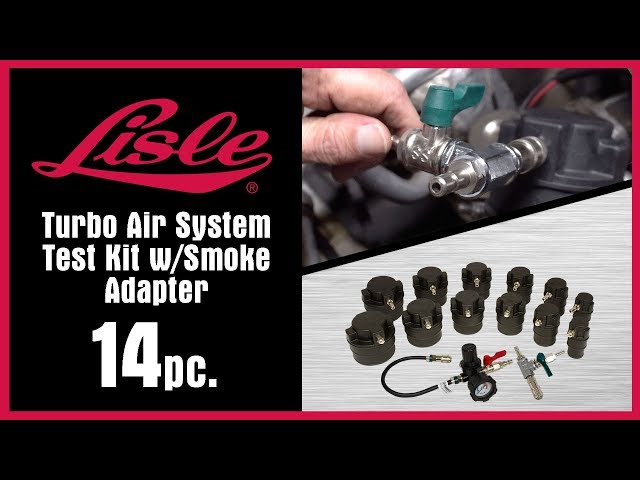 69910 Turbo Air System Test Kit w/Smoke Adapter, 14pc.
