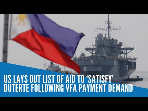 US lays out list of aid to ‘satisfy’ Duterte following VFA payment demand