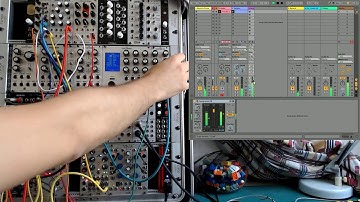 Eurorack + Ableton Jam. Divkid Mutes.