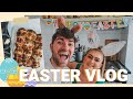 EASTER WEEKEND VLOG | HOT CROSS BUNS, COCKTAILS AND EASTER EGG HUNT 2020 | LUKE CATLEUGH