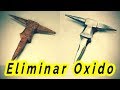 Como eliminar el óxido de hierro || Old Rusty Anvil Restoration