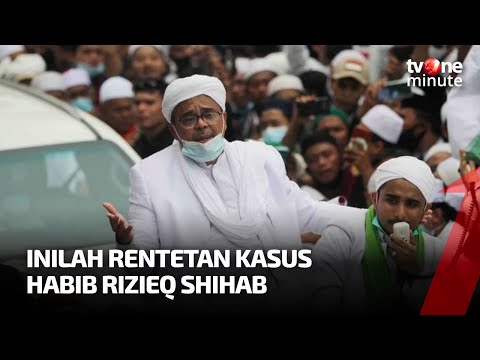 Mulai Dari Kerumunan Hingga Hasil Swab, Inilah Tiga Kasus Habib Rizieq | tvOne Minute