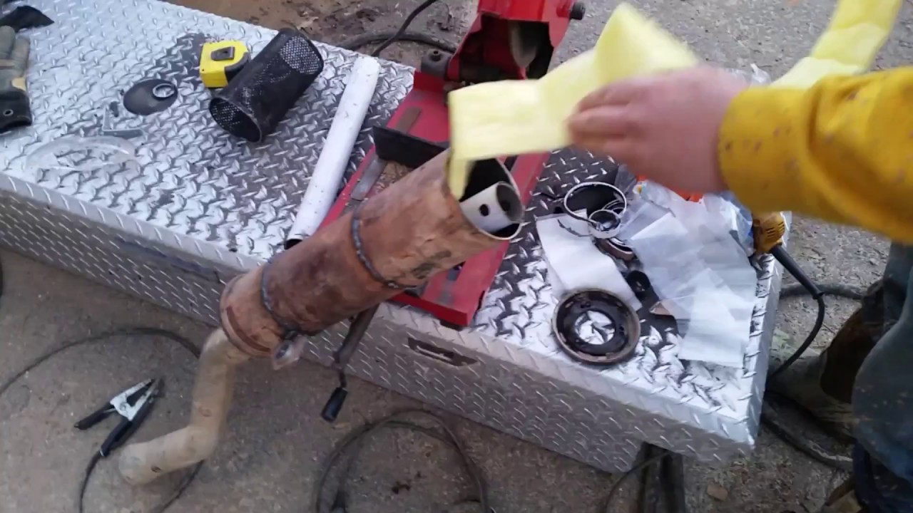 DIY ATV CUSTOM EXHAUST "EASY" YouTube