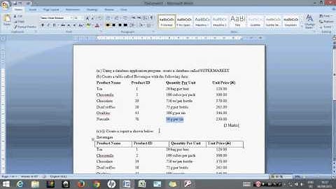 2015 WAEC Access DB Question on Computer Studies
