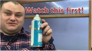How to Apply Rustoleum frosted glass spray (Including how not to)