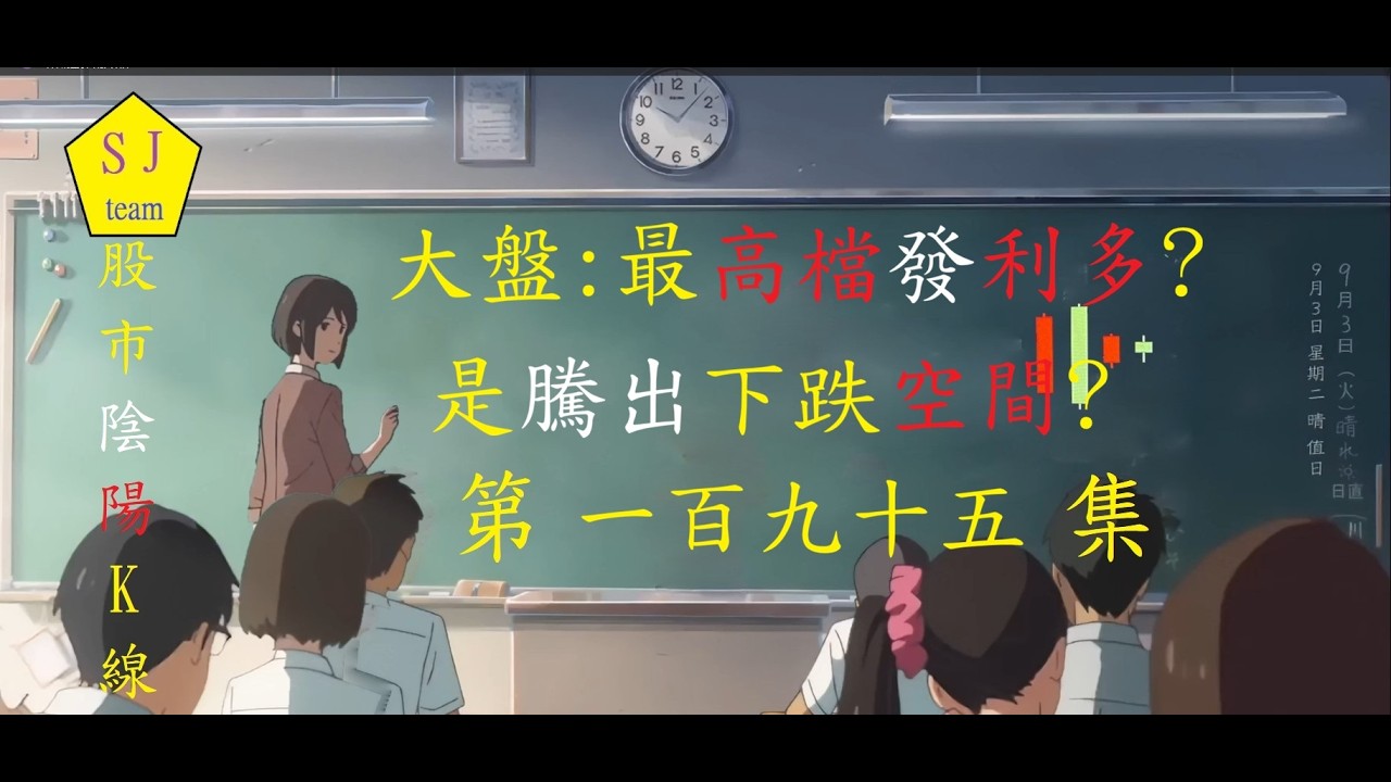大盤:最高檔發利多?是騰出下跌空間?-美股9月魔咒又來了?台股這次能逃過這一劫嗎?[SJ理財團隊] 縮圖