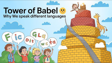 Why Do We Speak Different Languages? Tower of Babel Explained for Kids | Bible Stories for Children