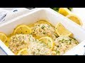 How to Make Easy Baked Cod Fish | The Stay At Home Chef