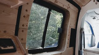 How To Create Beautiful Curved Window Frames Using Steam Bending | Camper Van Conversion