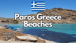 Travel Guide to PAROS Greece! All the tips for Paros Island Monastiri Beach!