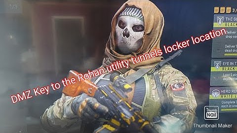 DMZ Key to the Rohan utility tunnels locker location