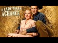 فيلم الفرب الأمريكي الآنسة تغتنم الفرصة 1943 A Lady Takes A Chance لـ جين آرثر جون واين 