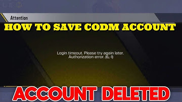ACCOUNTS ARE GETTING DELETED? THEY ARE JUST RUMOURS | ANYONE CAN DELETE YOUR CODM ACCOUNT COD MOBILE