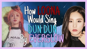 How LOONA would sing DUN DUN by EVERGLOW