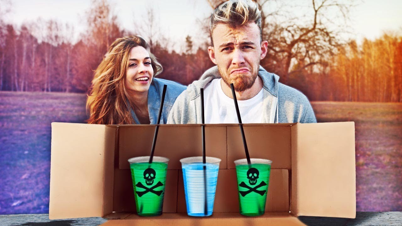 NIE WYPIJ ZŁEGO NAPOJU prankinvasion kissing his sister