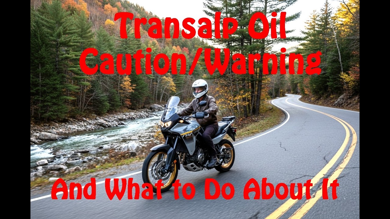 Honda Transalp Oil Caution/Warning Alerts