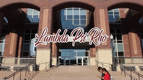 LAMBDA PSI RHO - FALL RUSH 2016 PROMO