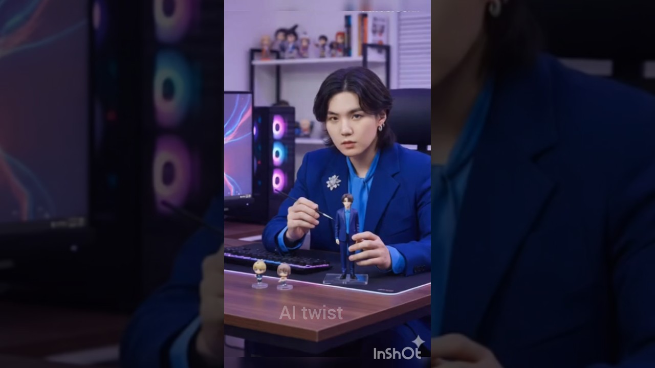 "When Suga Becomes His Own Artist 💜🖌️" 