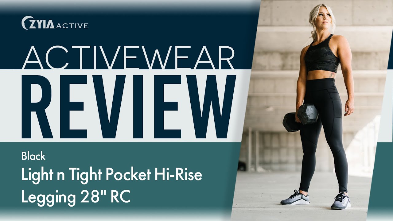 Activewear Review: Black Light n Tight Pocket Hi-Rise Legging 28