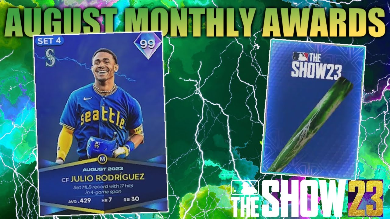 What YOU NEED TO KNOW About August Monthly Awards Program (Julio 99 OVERALL | MLB THE SHOW 23
