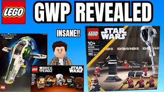 LEGO STAR WARS 2025 MAY 4th GWP LEAKED + NEW SETS