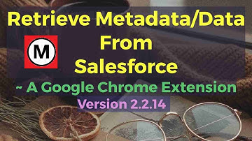 Retrieve Metadata/Data from Salesforce |v2.2.14 Updates #salesforce #developertools #chromeextension