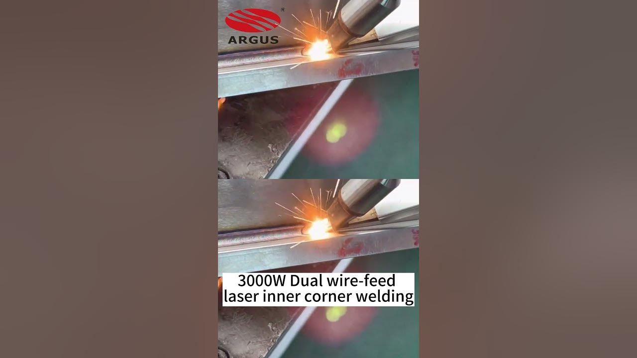 3000w Dual wire feed laser inner corner welding YouTube
