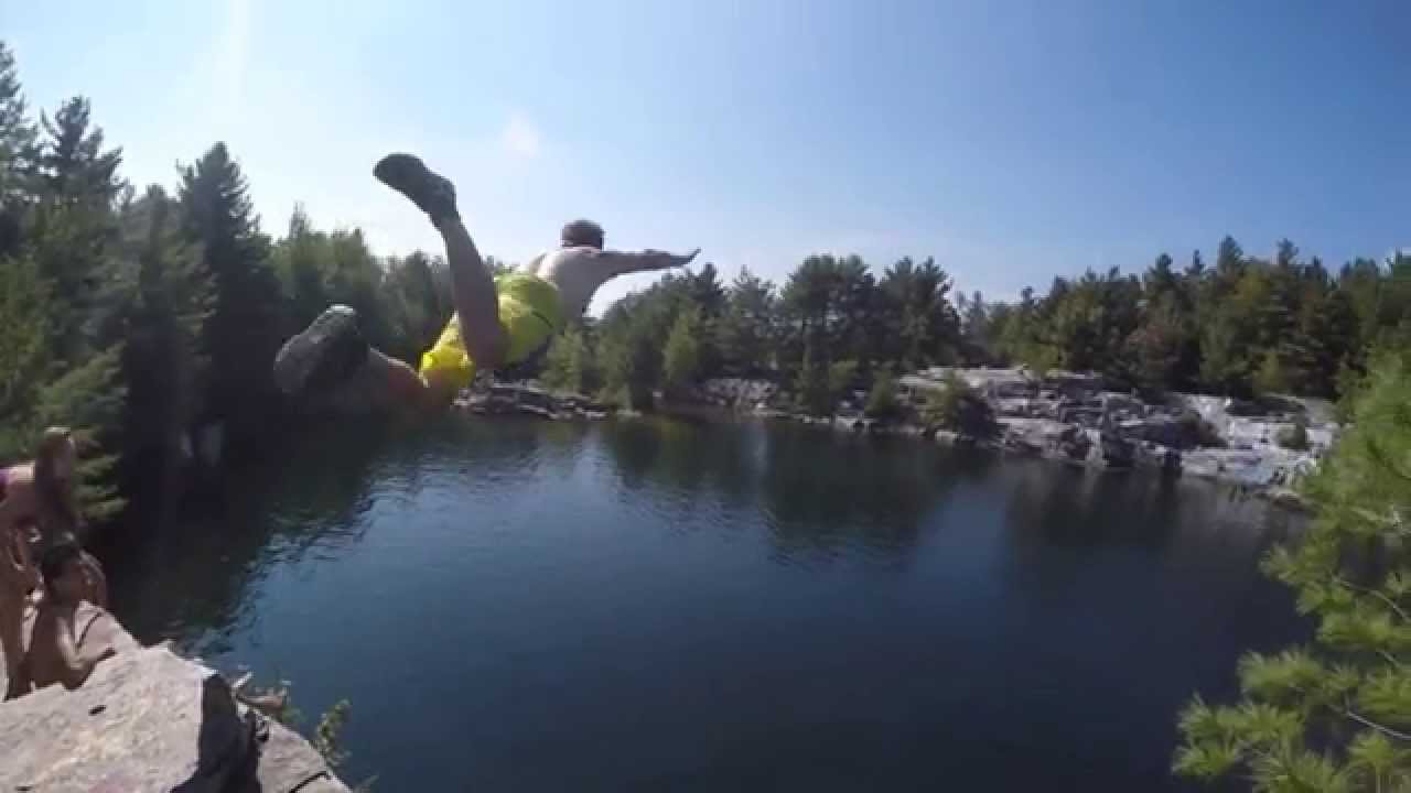 Cliff Jumping in MA YouTube Cliff Jumping in MA YouTube