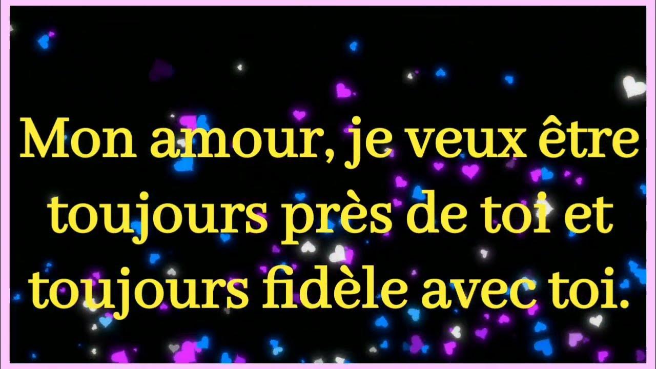 Texte D Amour Pour Lui Touchant Qui Fait Pleurer Tu as un nouveau texte d'amour touchant 💖⚘💖 - YouTube