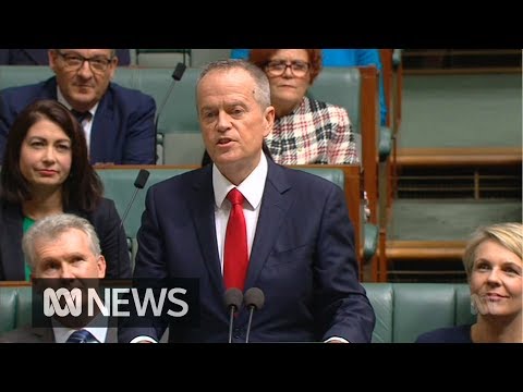 Budget 2018: Bill Shorten delivers budget reply