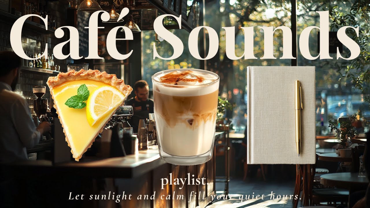 Let light slow you down. | Café Sounds for gentle afternoons ☕