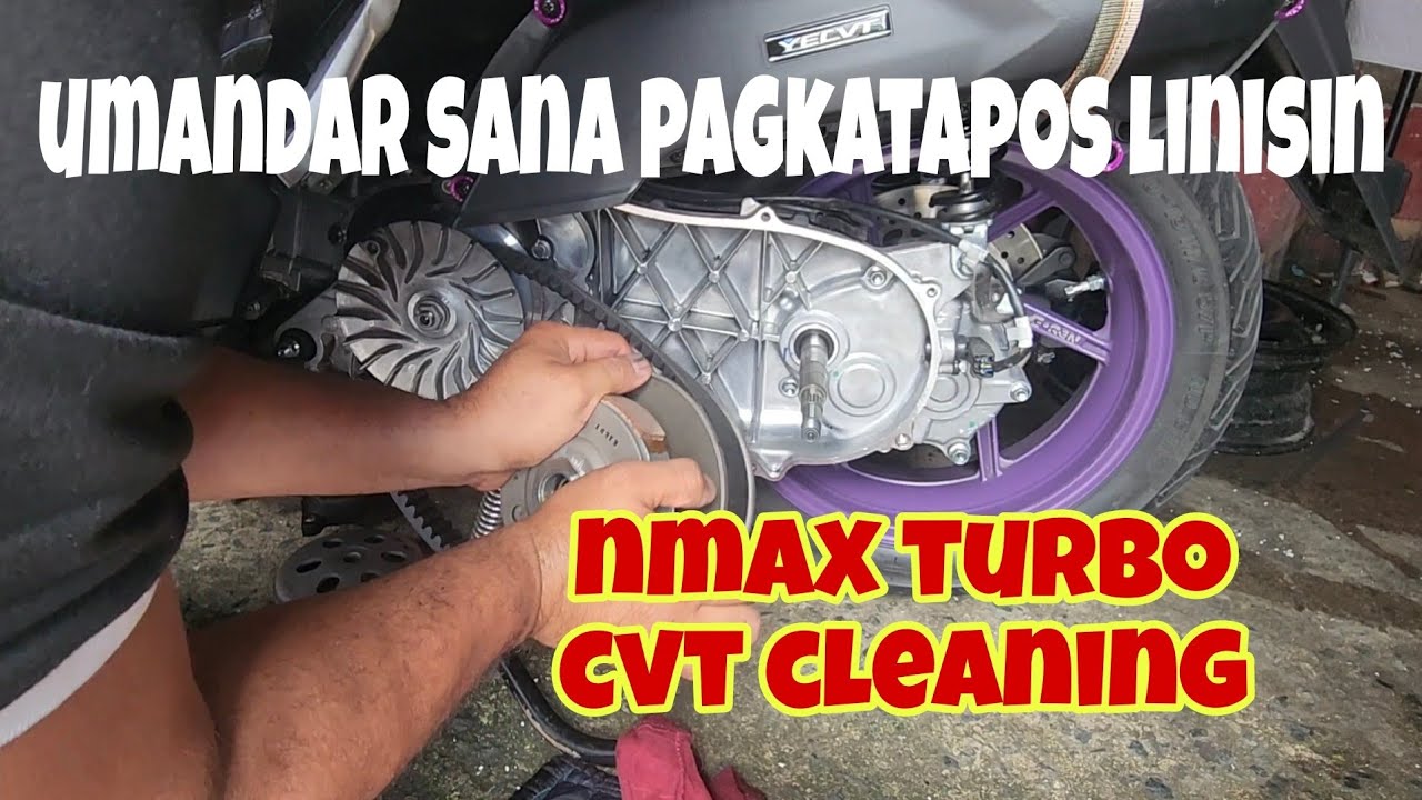 NMAX TURBO 2025 CVT CLEANING