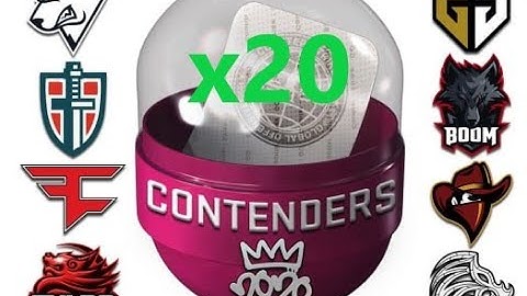 Open 20x Capsule 2020 RMR Contenders/GOLD NORTH CS:GO(Counter-strike:GO)