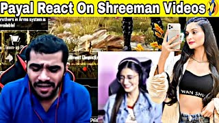 Payal React On Shreeman Videos | Payal Reation On Shreeman Legend Angry Moments |